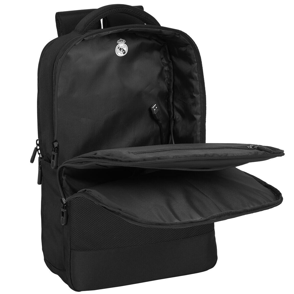 Sacoche pour Portable Real Madrid C.F. Noir 4/7