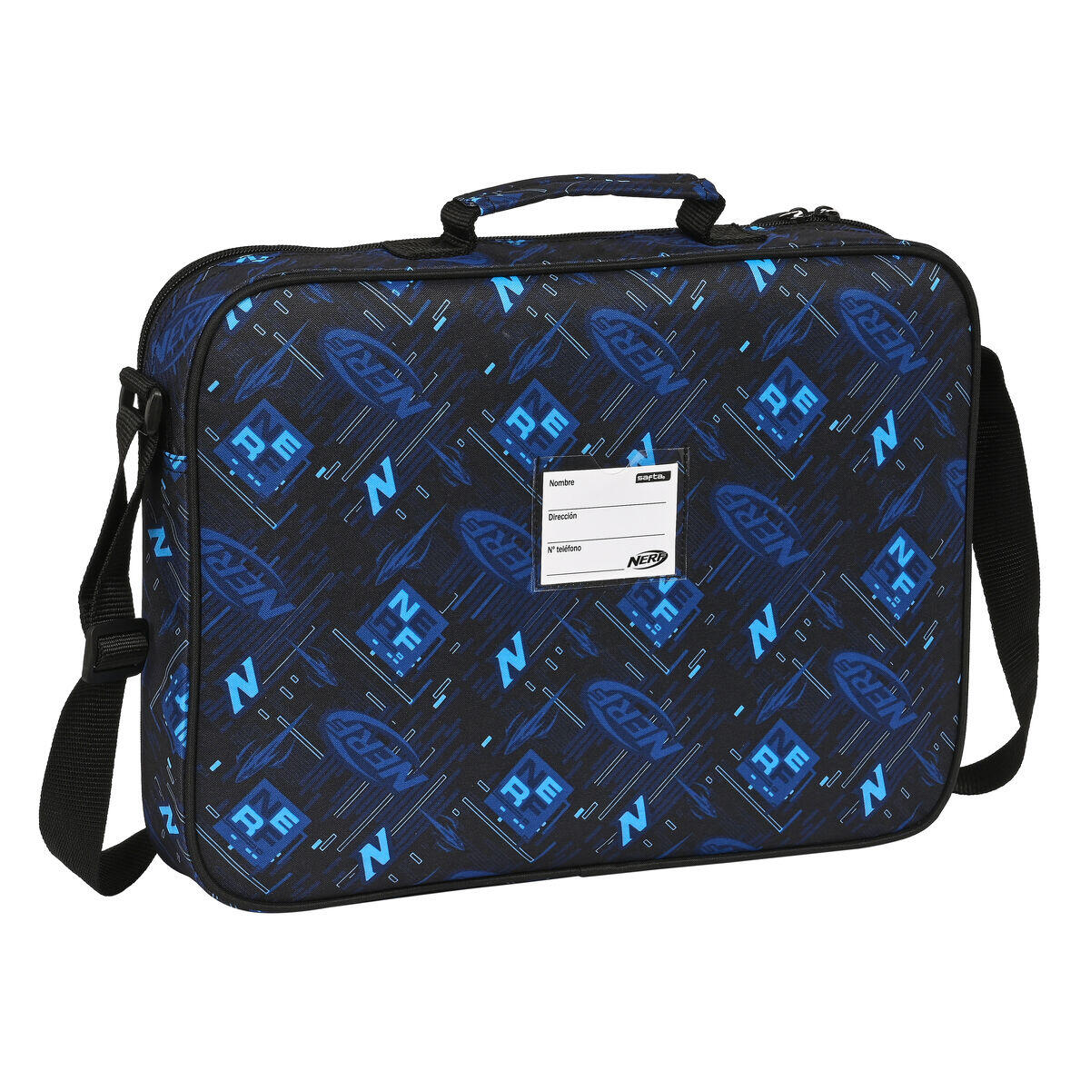 Cartable d'école Nerf Boost Noir 2/3