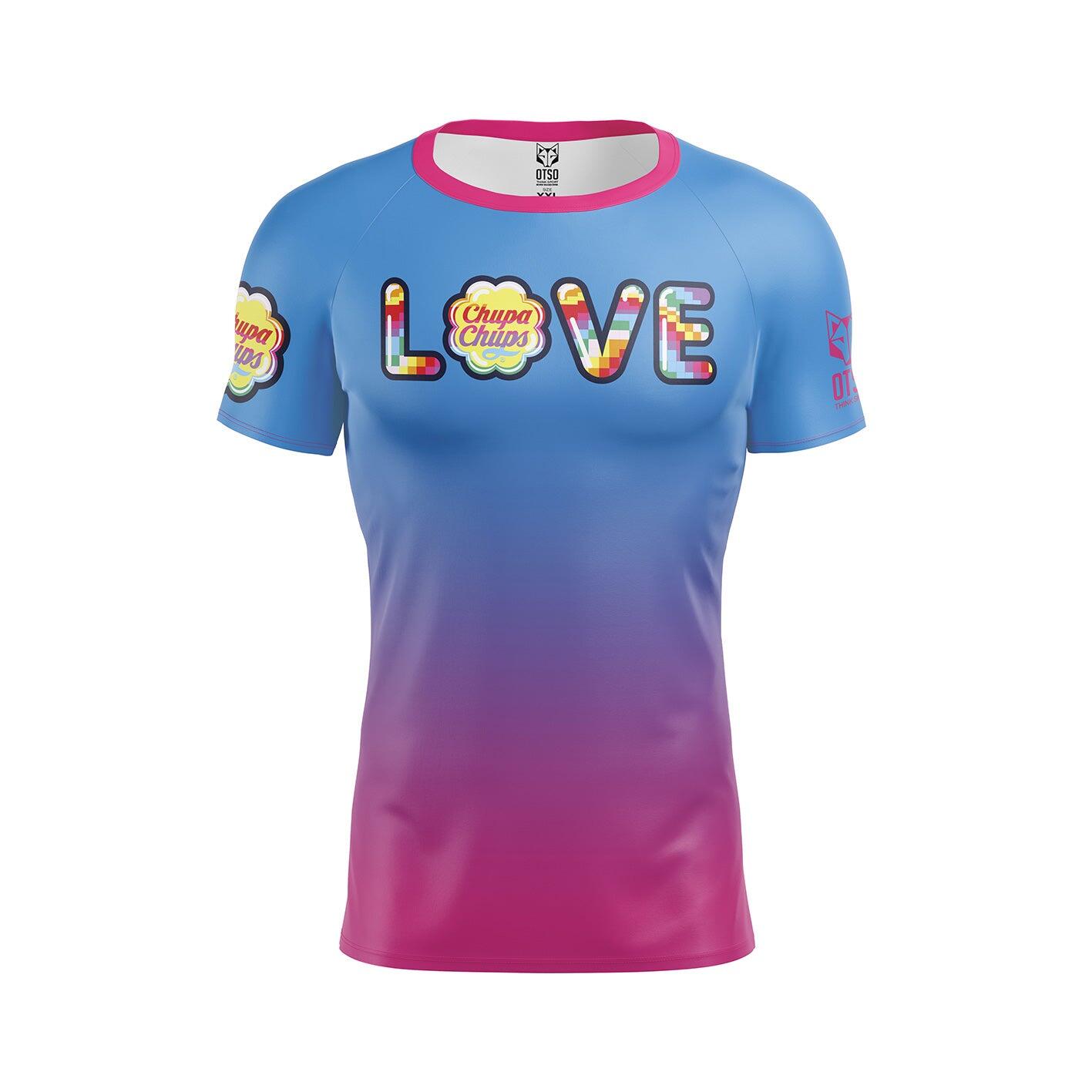 T-shirt de manga curta homem - chupa chups love