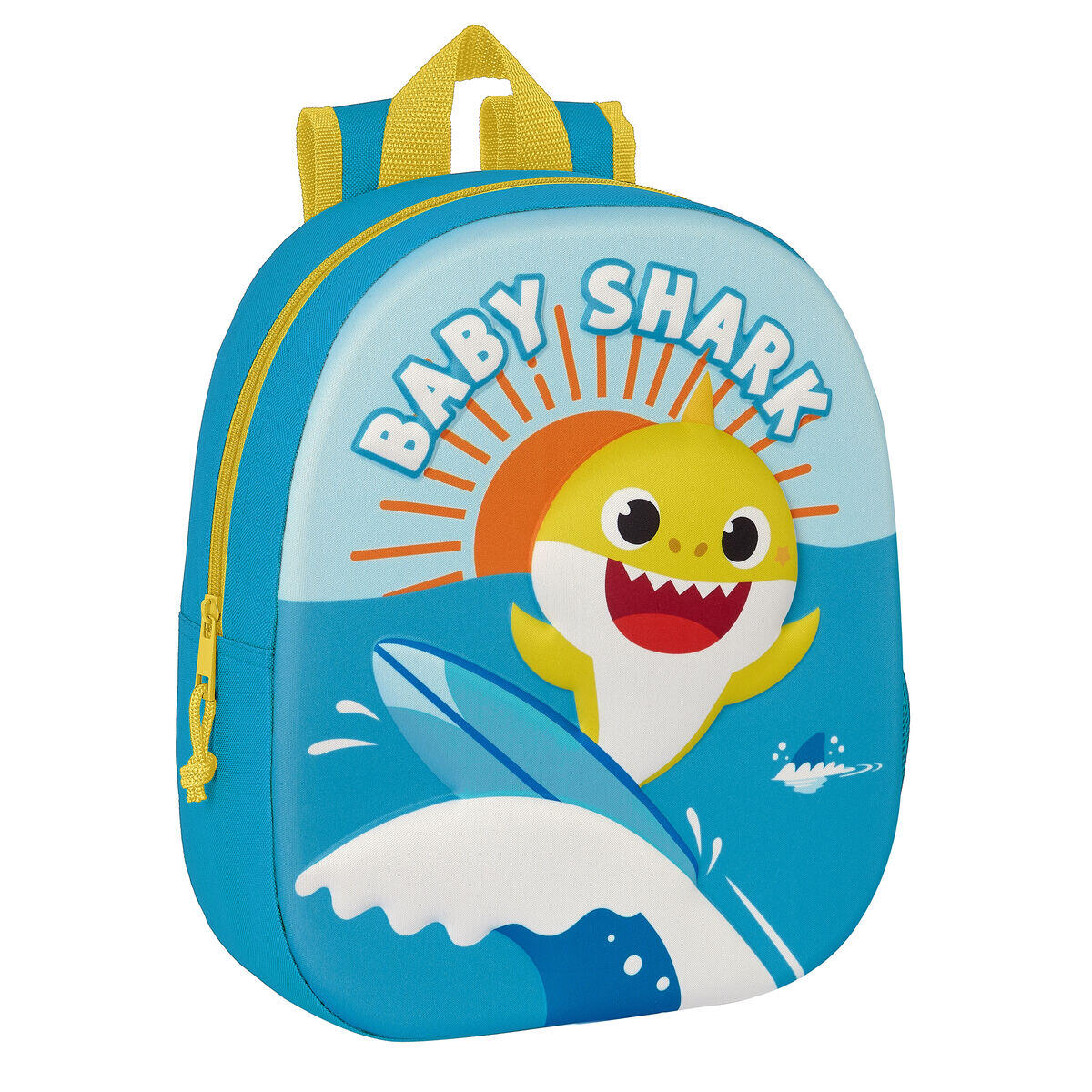 BABY SHARK Zaino Scuola Baby Shark Azzurro