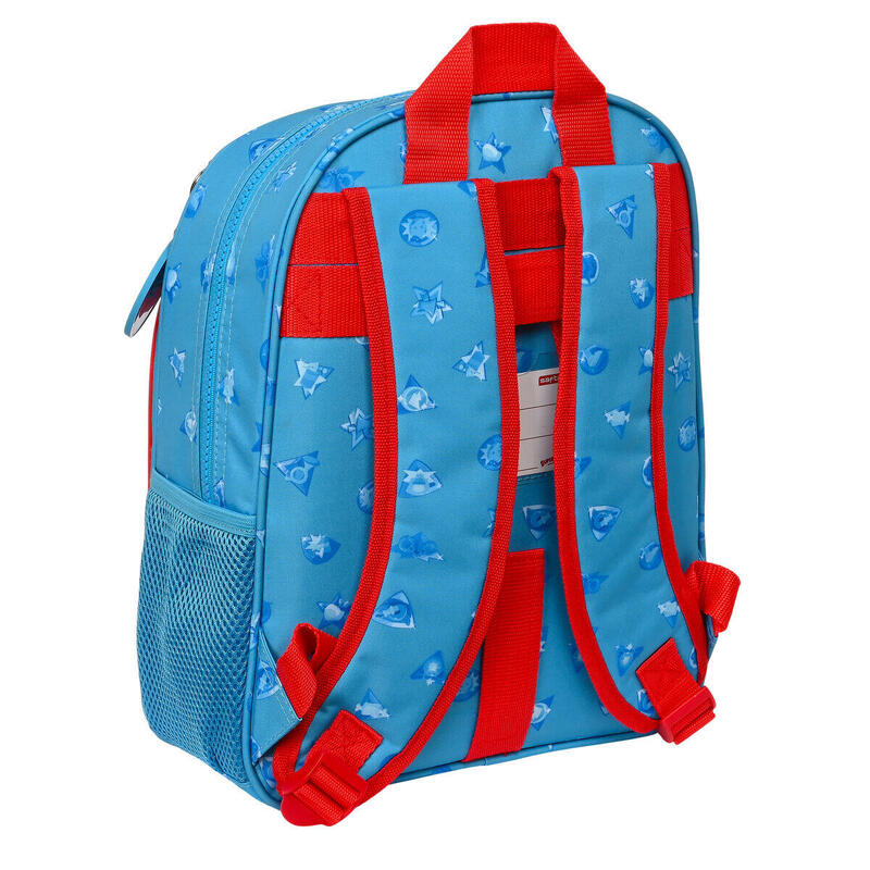 Schoolrugzak Rescue force Blauw