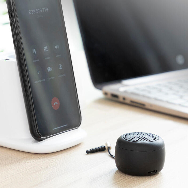 Bezprzewodowy Mini Głośnik InnovaGoods Czarny