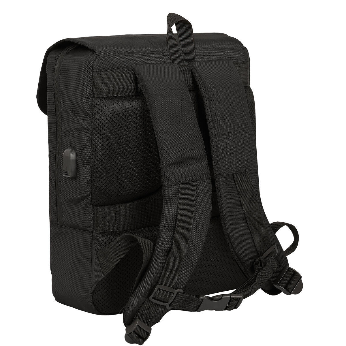 Mochila para notebook Safta Black Preto 3/5