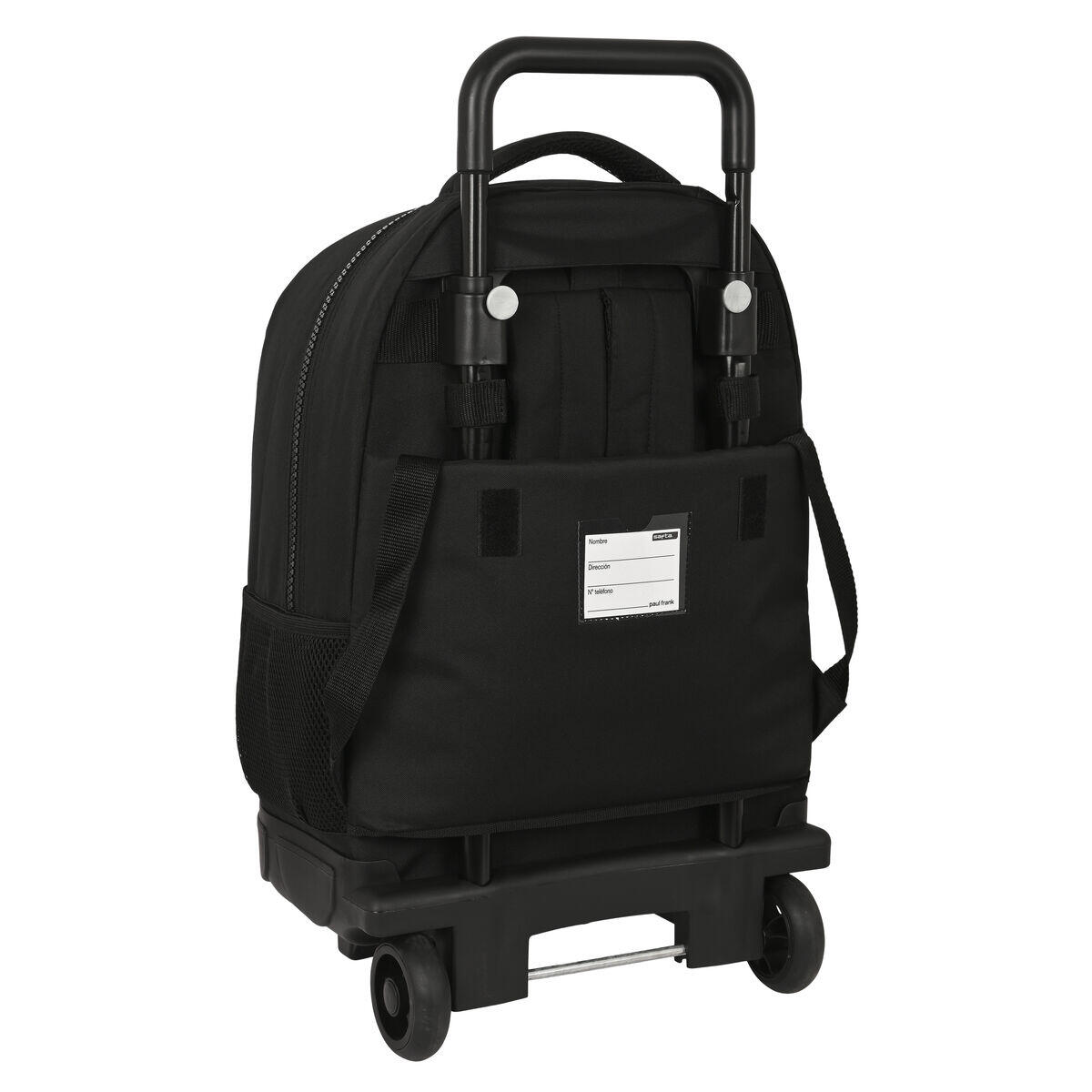 Mochila Escolar con Ruedas Campers Negro 2/3