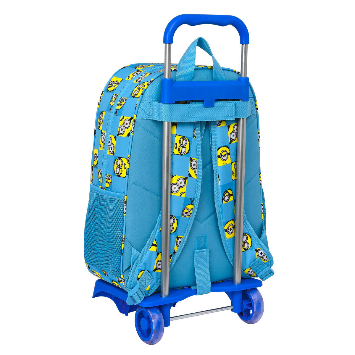 Mochila Escolar com Rodas Minions Minionstatic Poliéster 3/3