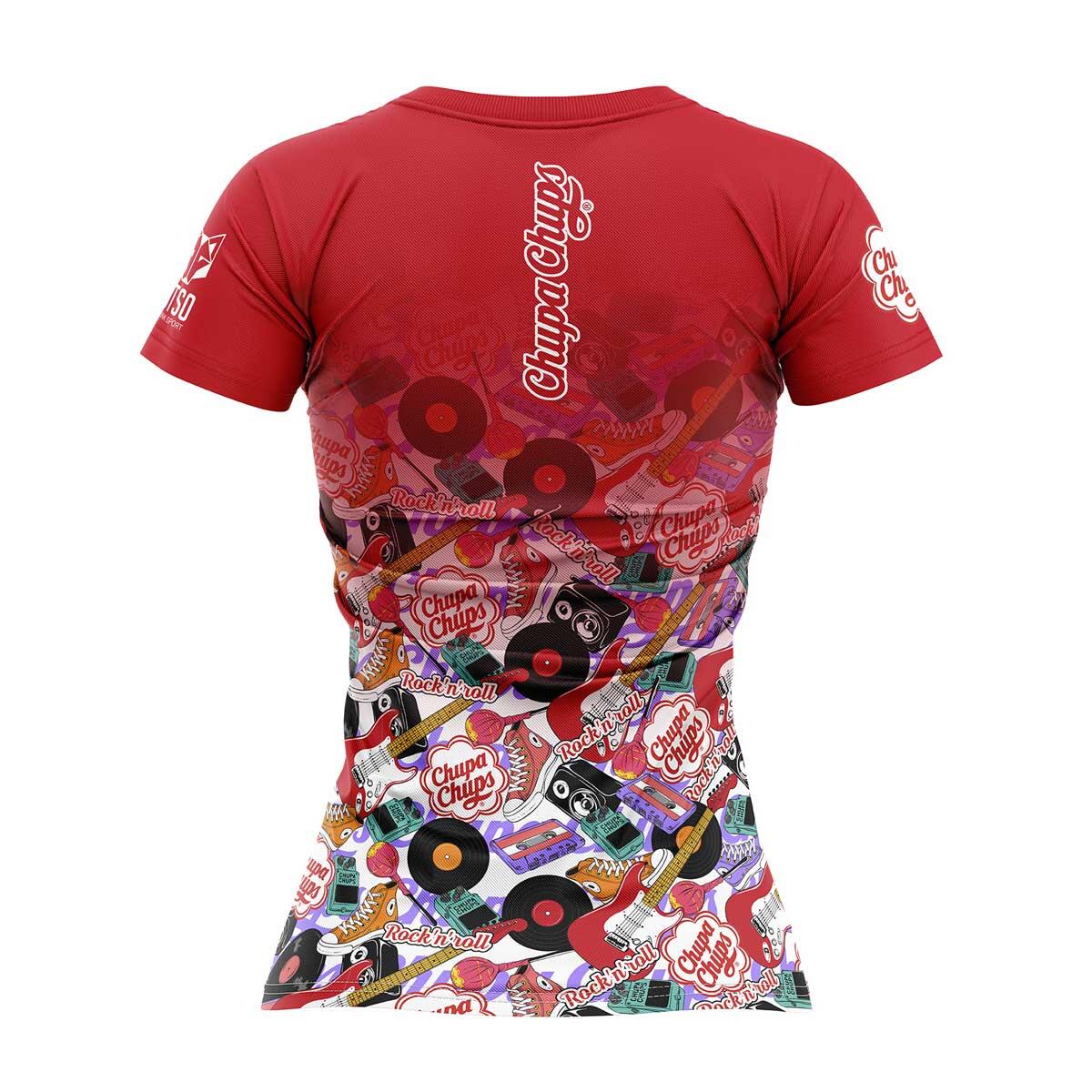 T-shirt manches courtes femme - Chupa Chups Rock'n'Roll 2/3