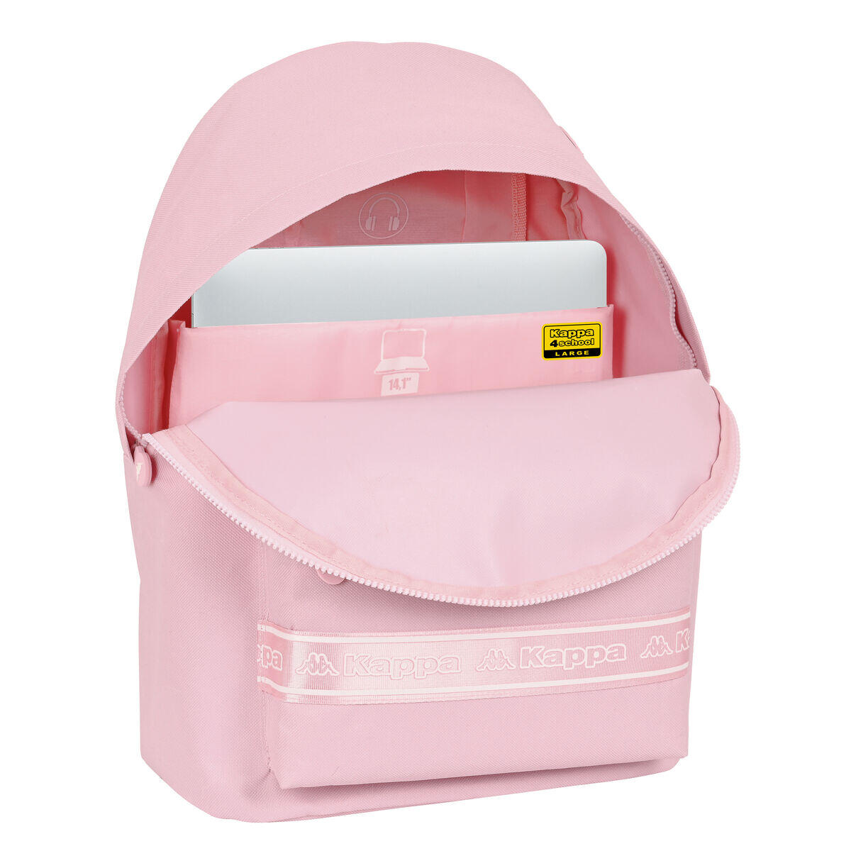 Mochila para Portátil Kappa Rosa 4/4