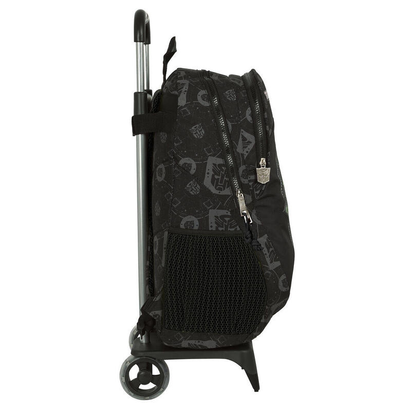 Mochila Escolar con Ruedas Negro