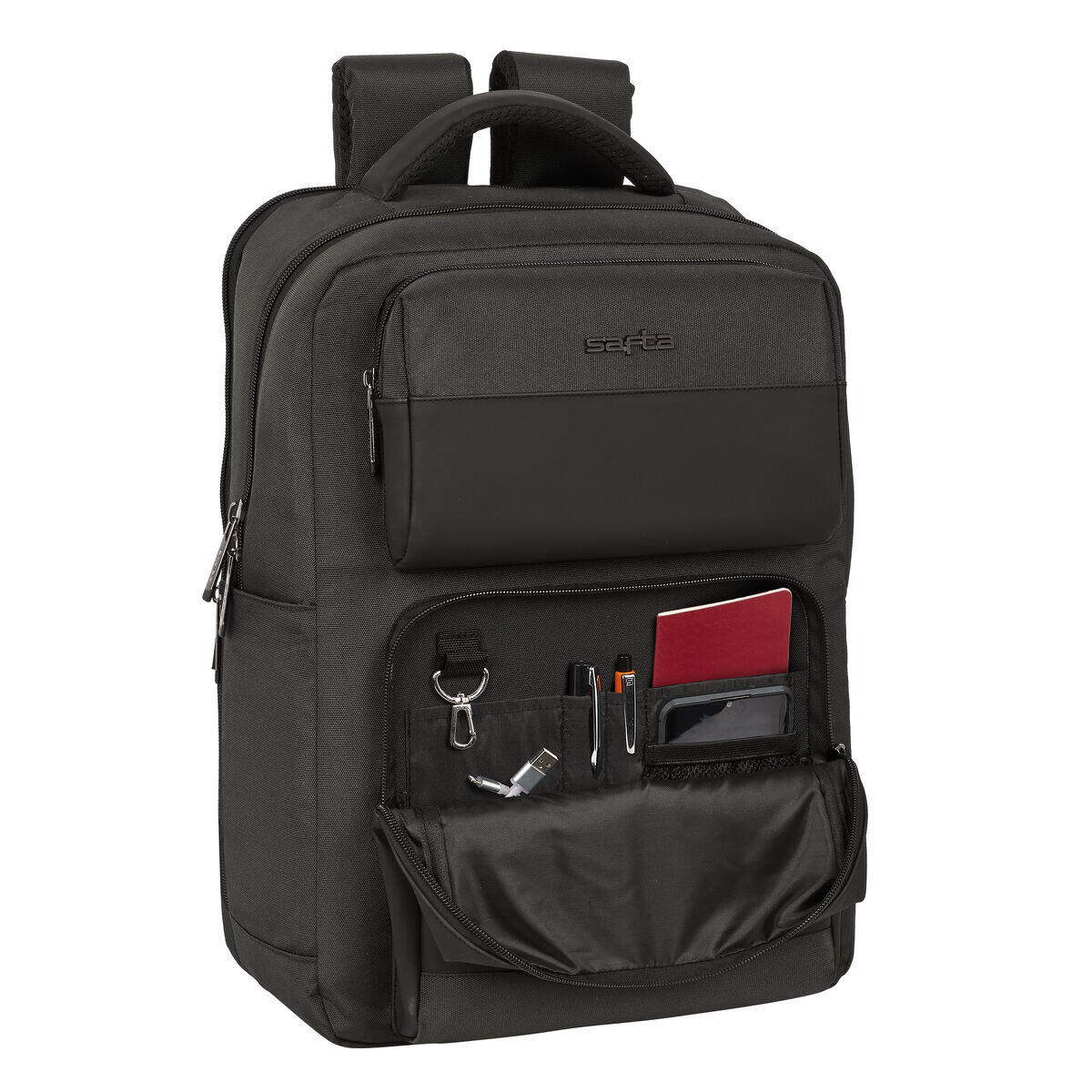 Mochila para notebook Safta Grey Cinzento 4/5