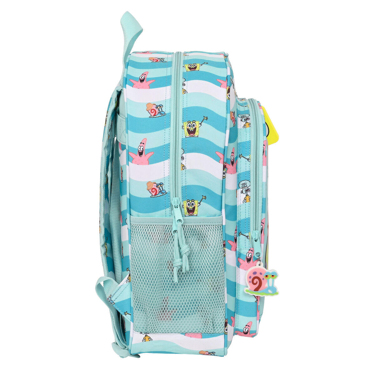 Schoolrugzak Spongebob Stay positive Polyester 2/3