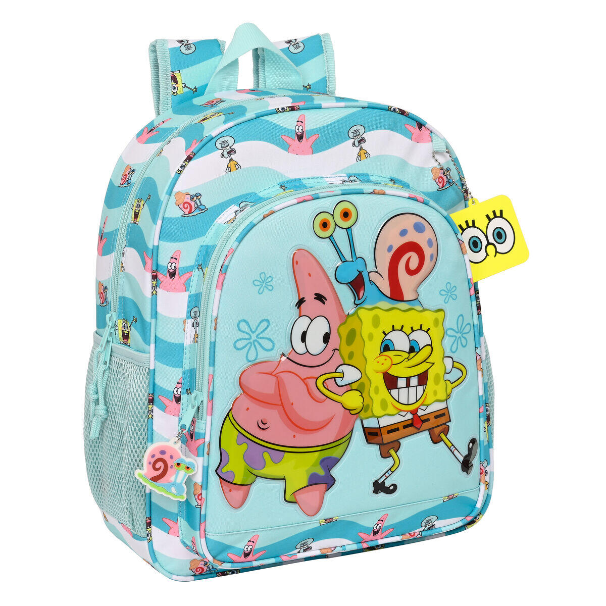 Schoolrugzak Spongebob Stay positive Polyester 1/3