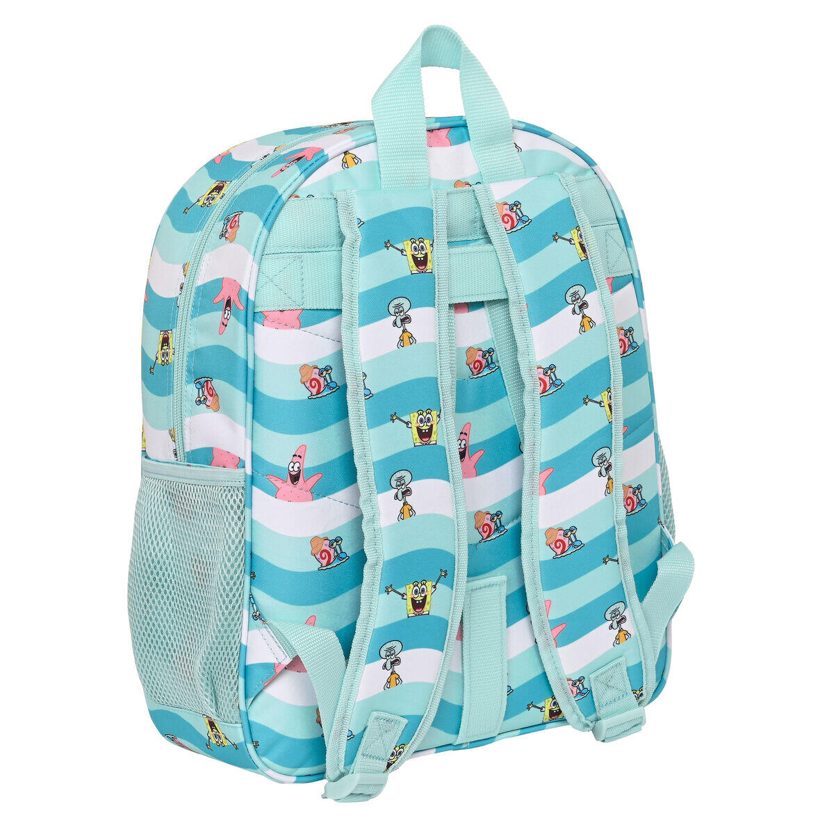 Schoolrugzak Spongebob Stay positive Polyester 3/3