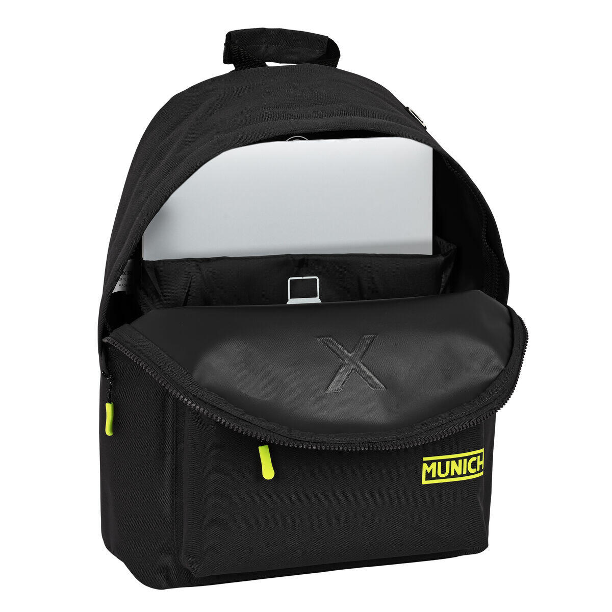 Zaino per Portatile Munich  munich basicos  Nero 3/4