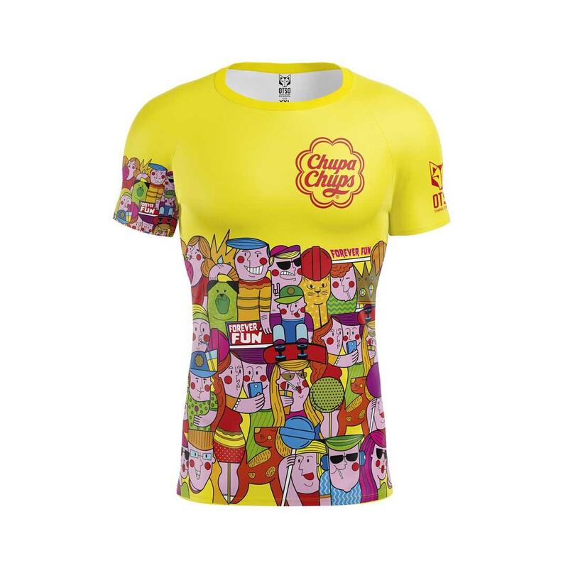 T-Shirt de manga curta Homem - Chupa Chups Forever Fun