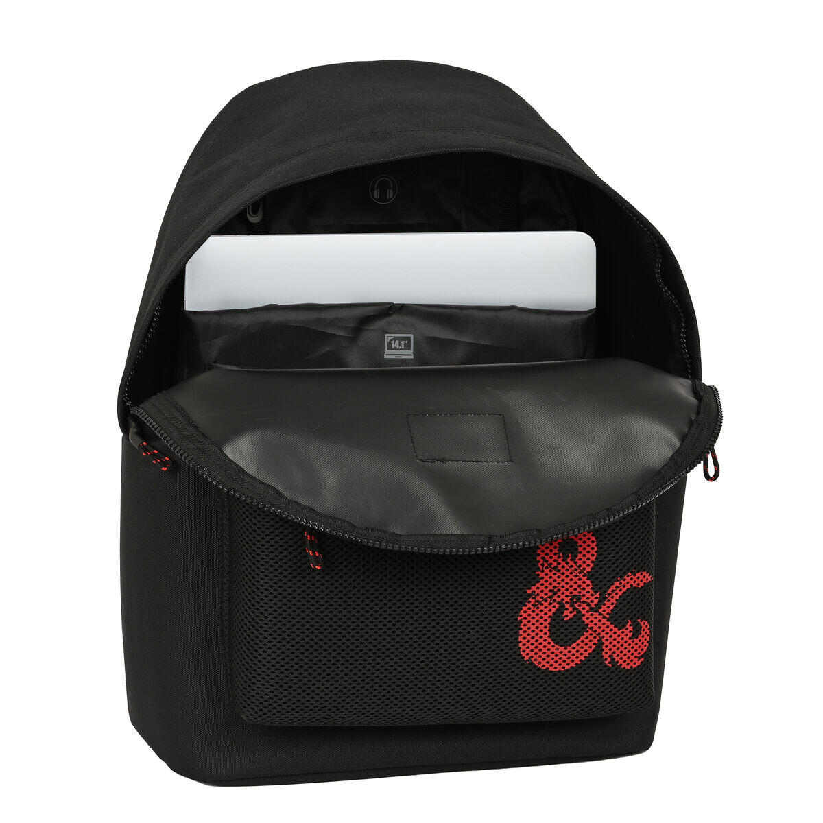 Mochila Escolar Dungeons & Dragons   Negro 4/4