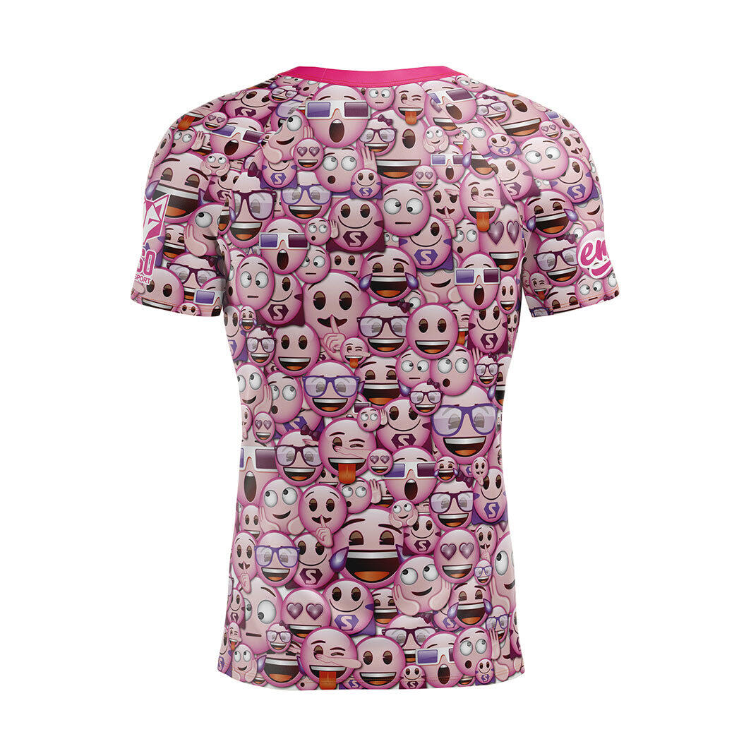 T-shirt manches courtes homme - Emoji Classic Pink 2/3