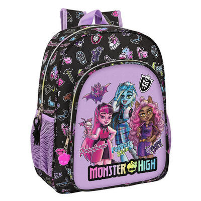 Schoolrugzak monster high creep zwart