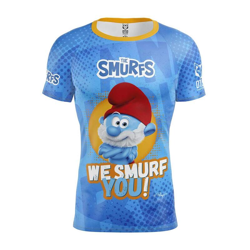 T-Shirt de manga curta Homem - We Smurf You!