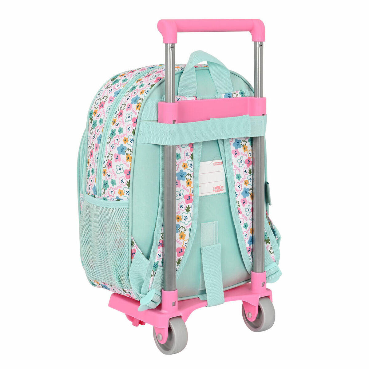 Mochila Escolar con Ruedas Peppa Pig Cosy corner Poliéster 2/4