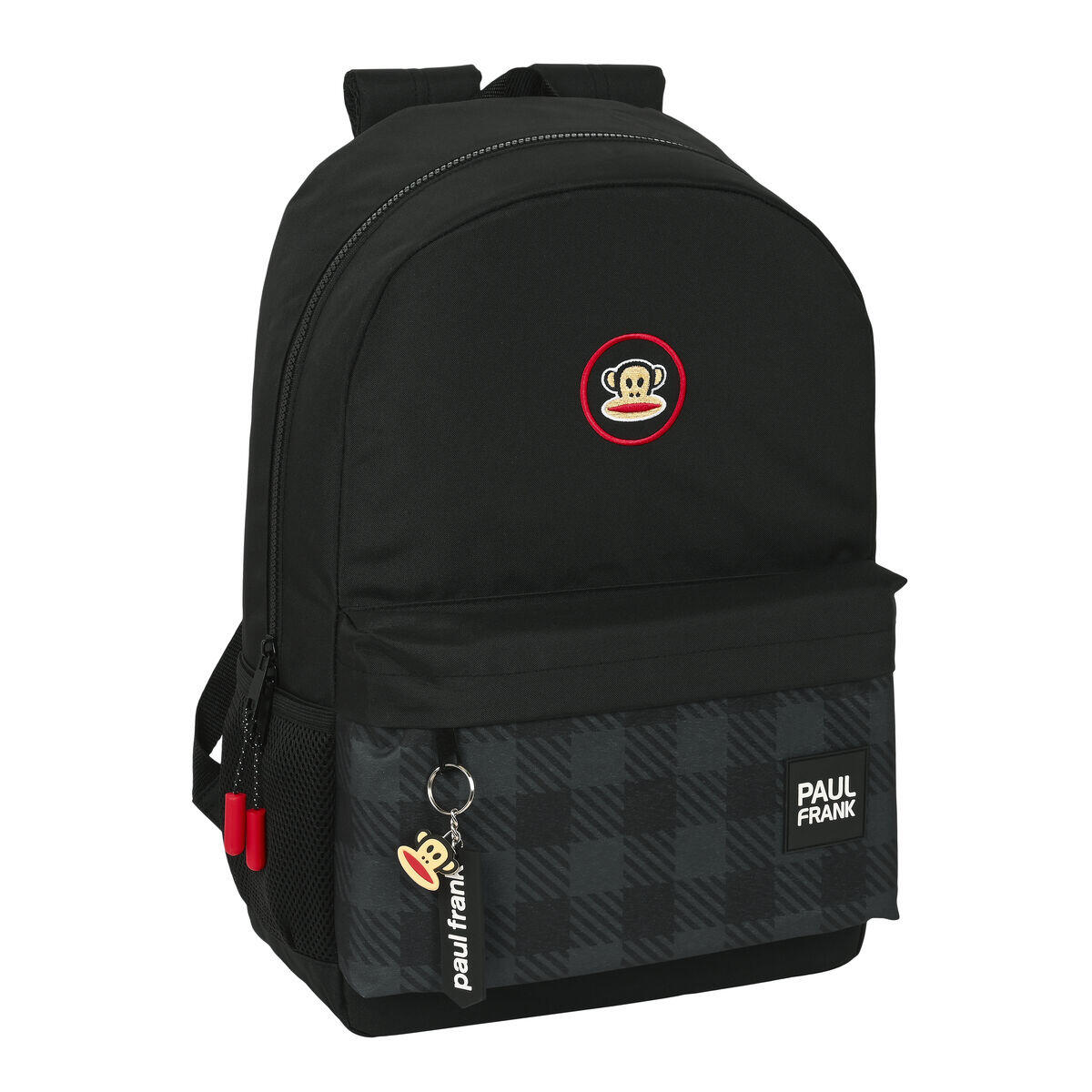 Mochila Escolar Paul Frank Campers Preto