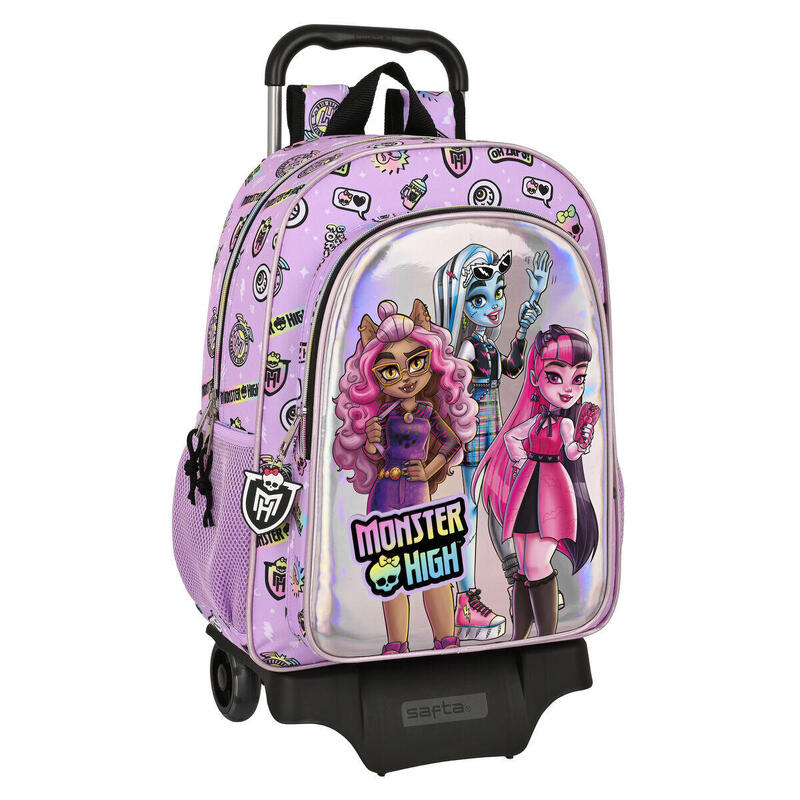 Cartable à roulettes Monster High Best boos Polyester 300D