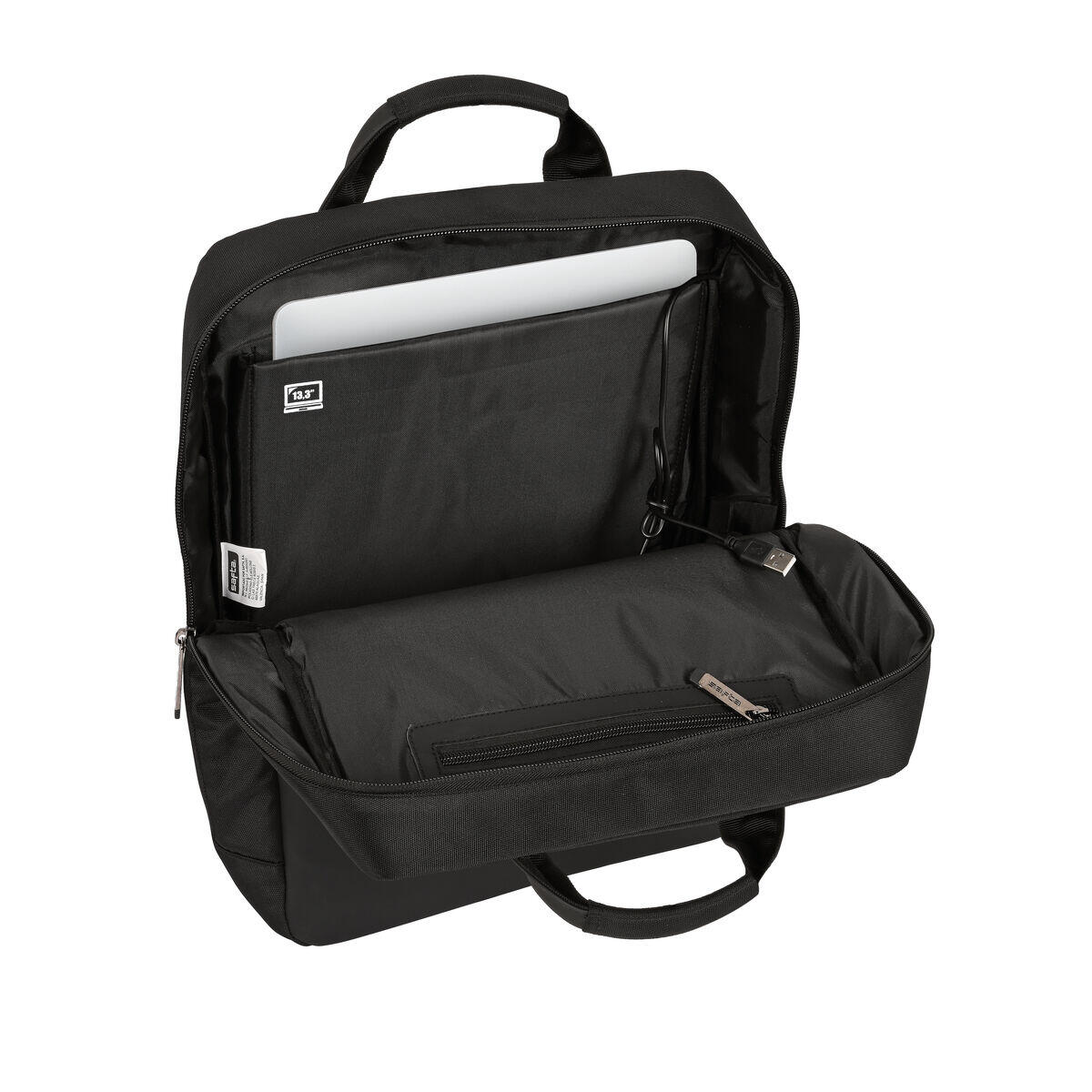 Zaino per Portatile Safta Black Nero 2/5