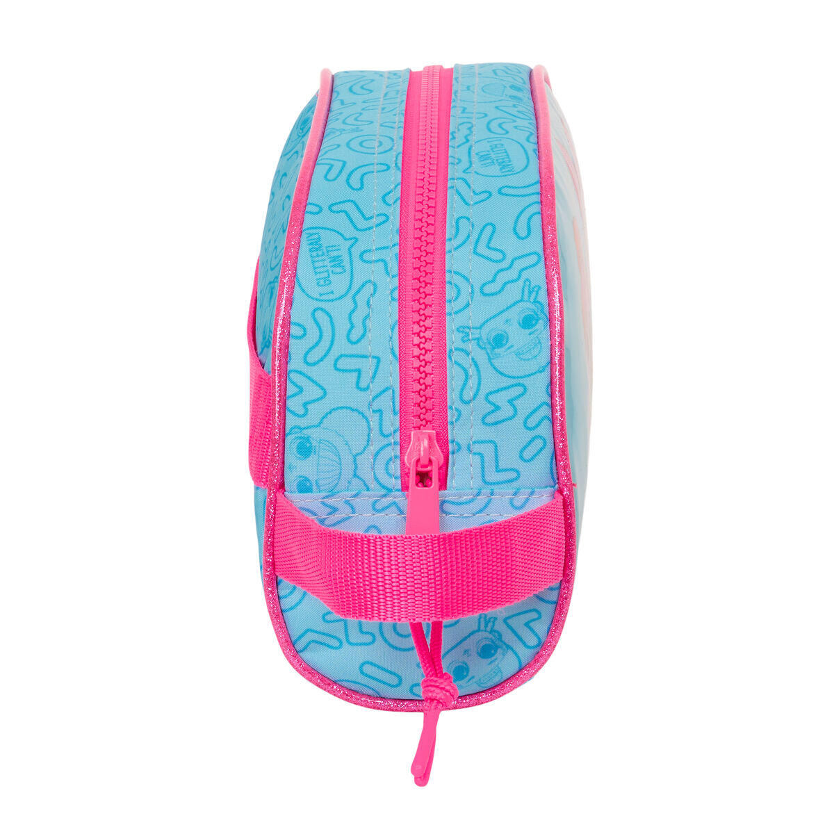 Trousse de Toilette Divas Bleu 3/4