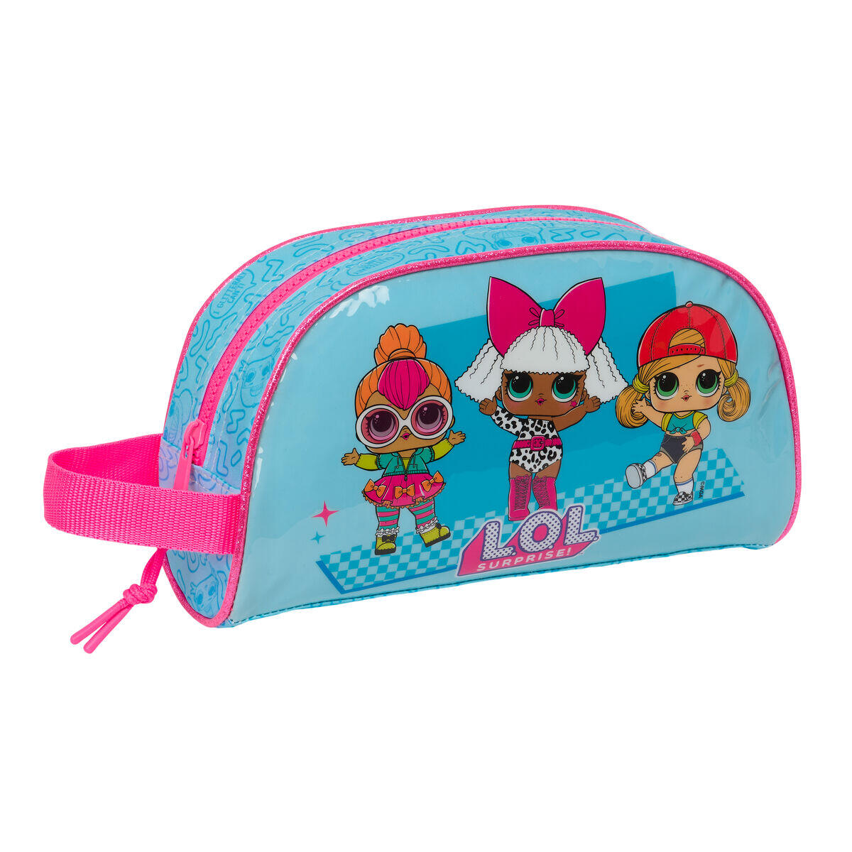 Trousse de Toilette Divas Bleu 1/4