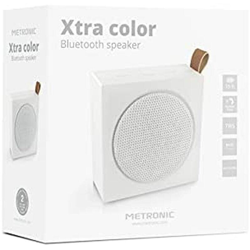 Altavoz Bluetooth Portátil Blanco