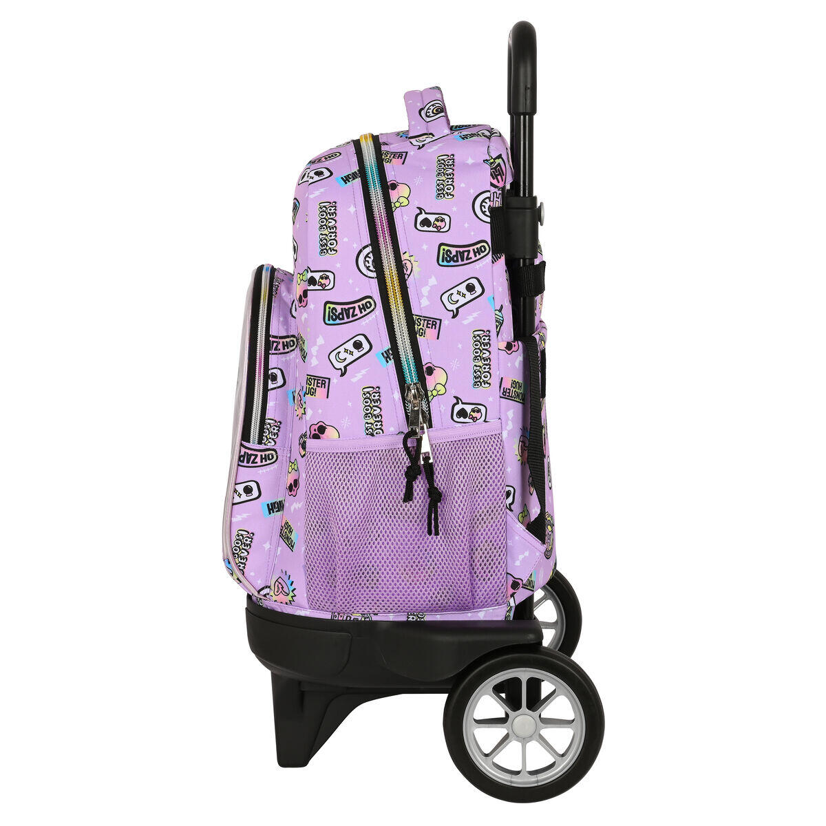Mochila Escolar con Ruedas Monster High Best boos Poliéster 300D 3/3