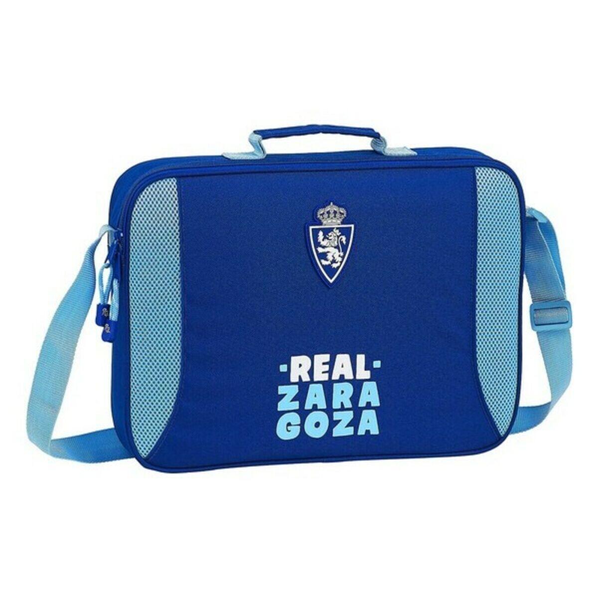 Pasta escolar real zaragoza azul