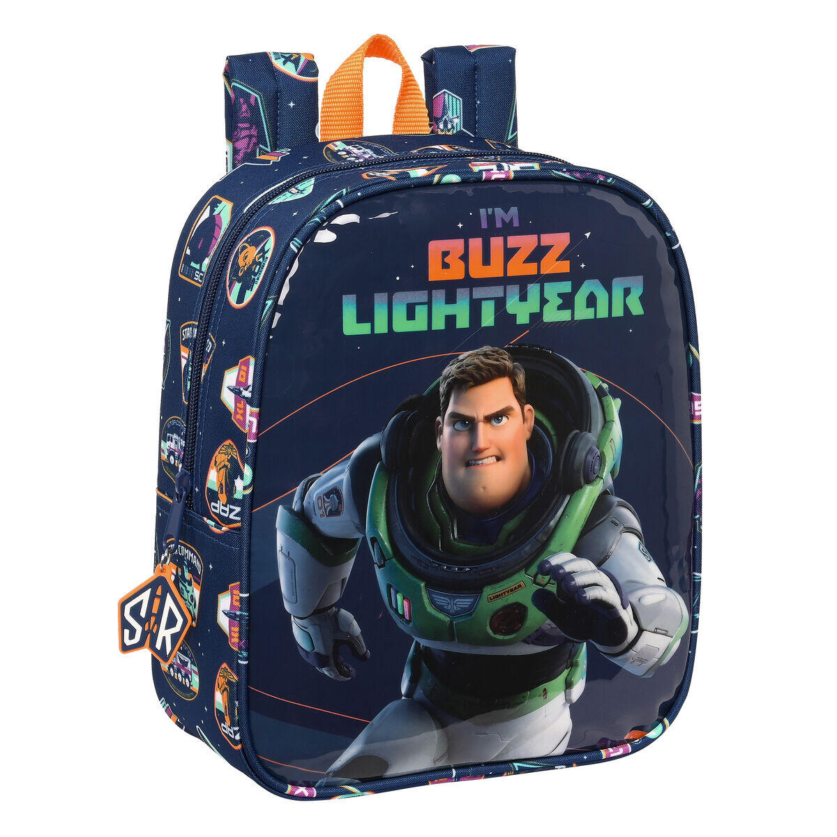 Mochila escolar buzz lightyear azul marinho