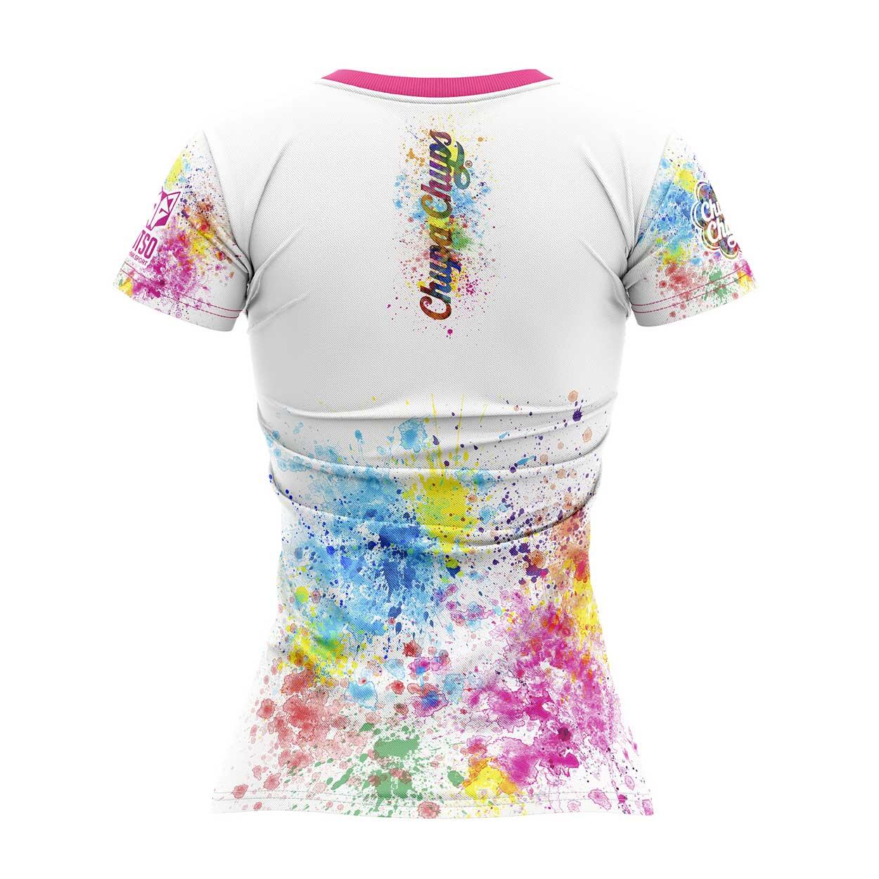T-shirt manches courtes femme - Chupa Chups Paint 2/3