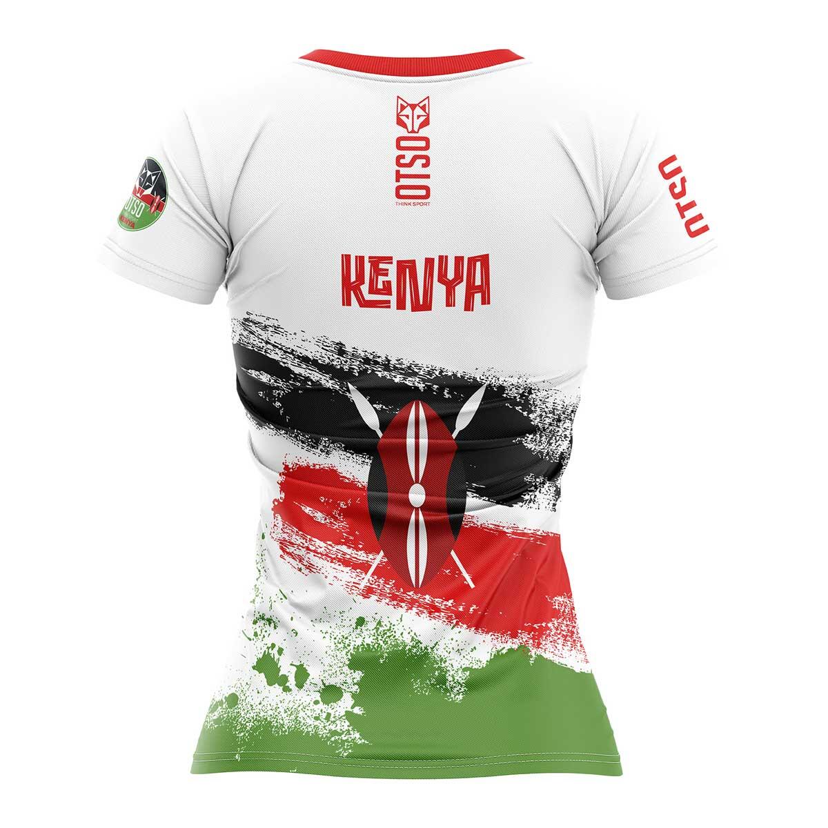 T-shirt manches courtes femme - Kimbia Kenya 2/3