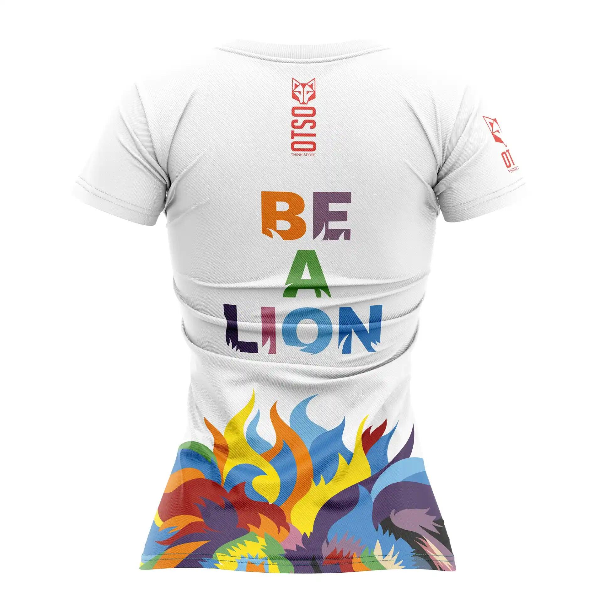 T-shirt manches courtes femme - Be A Lion 2/3