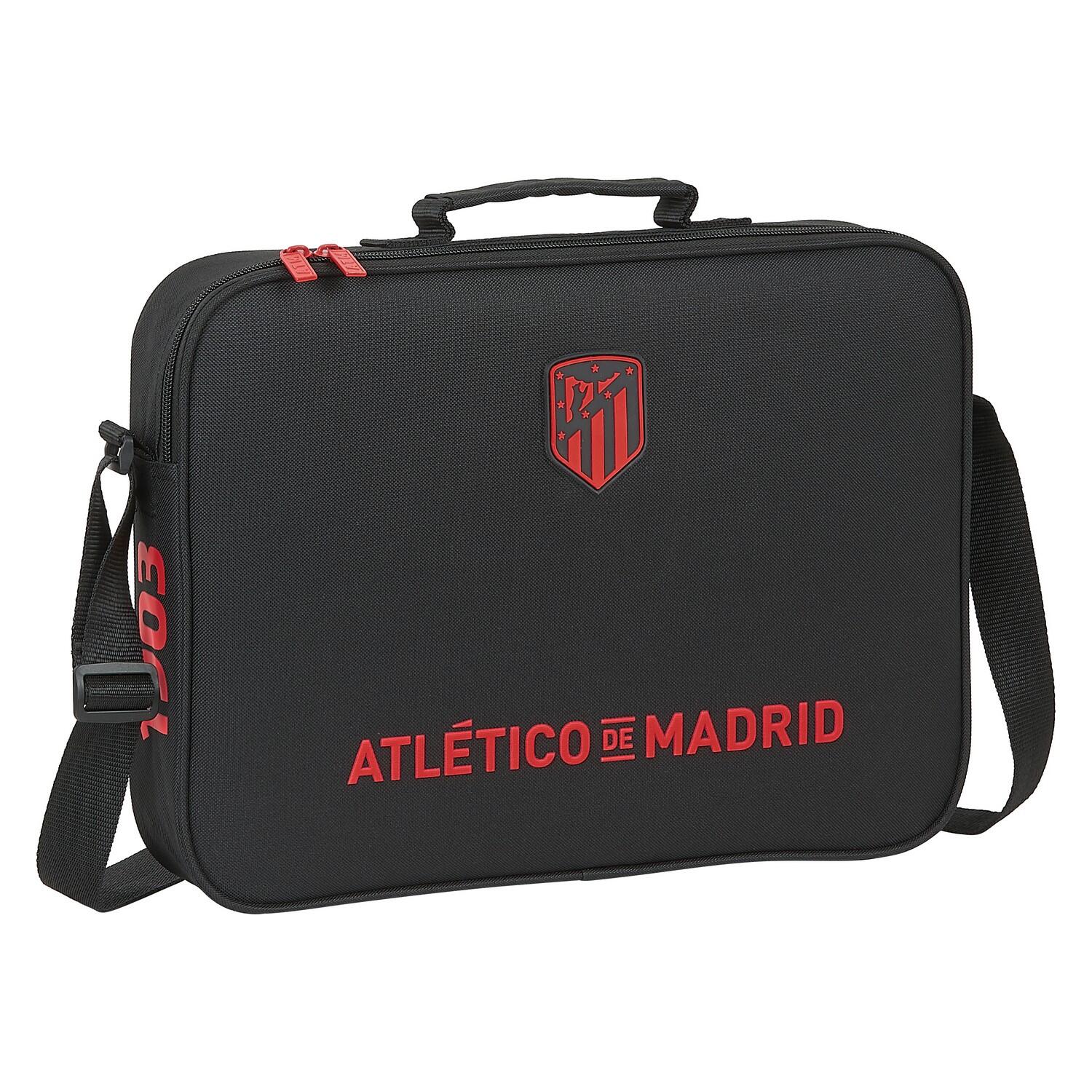 Pasta escolar atlético madrid m385 preto