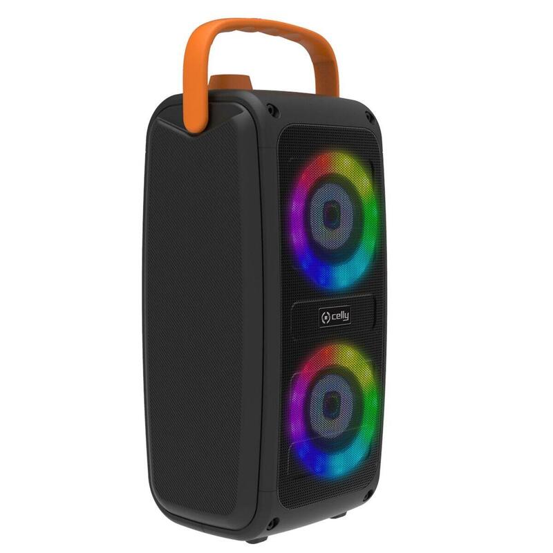 Altavoz Bluetooth Inalámbrico Celly KIDSPARTYRGB Negro
