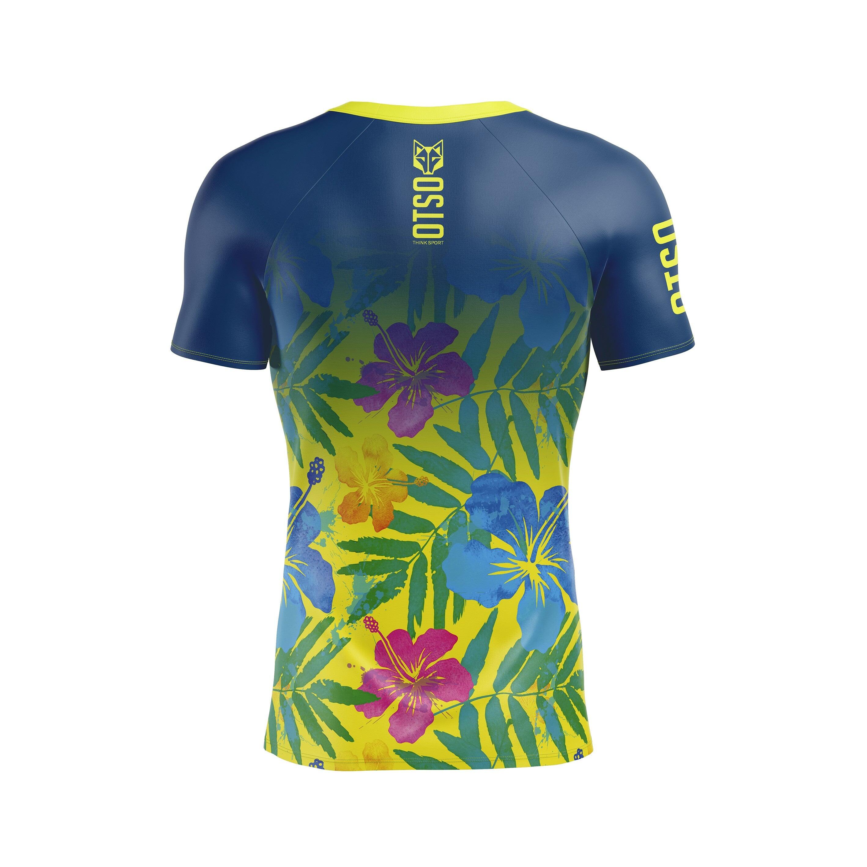 Camiseta manga corta hombre - Floral Blue 2/3