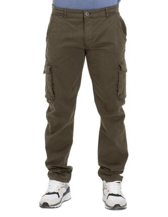 Work Leisure Herren-Cargohose mit großen Taschen