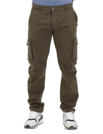 Work Leisure Herren-Cargohose mit großen Taschen