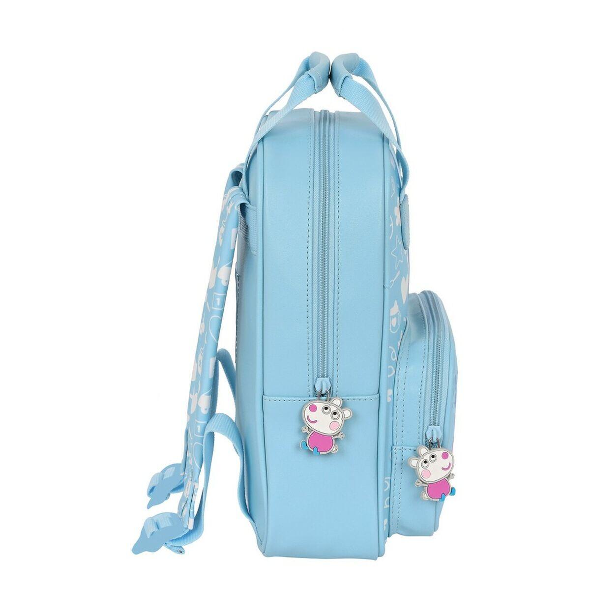 Kinderrucksack Peppa Pig Baby Hellblau 3/3