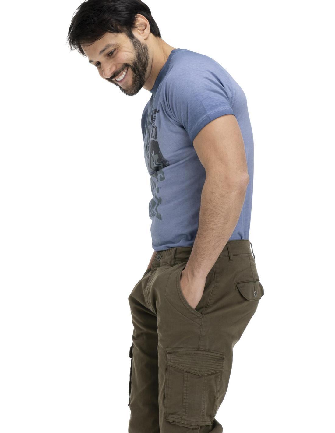 Pantalon cargo homme Work Leisure avec grandes poches 5/7