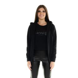 Sweatshirt met capuchon voor dames Blackout