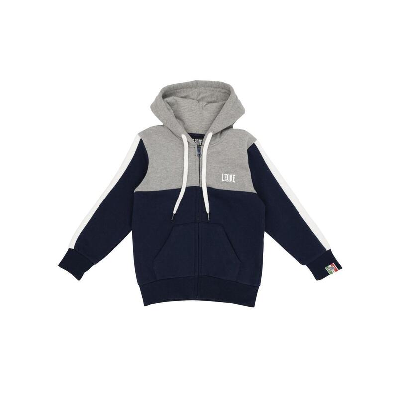 Sudadera con capucha para niño Leone Grey Boy