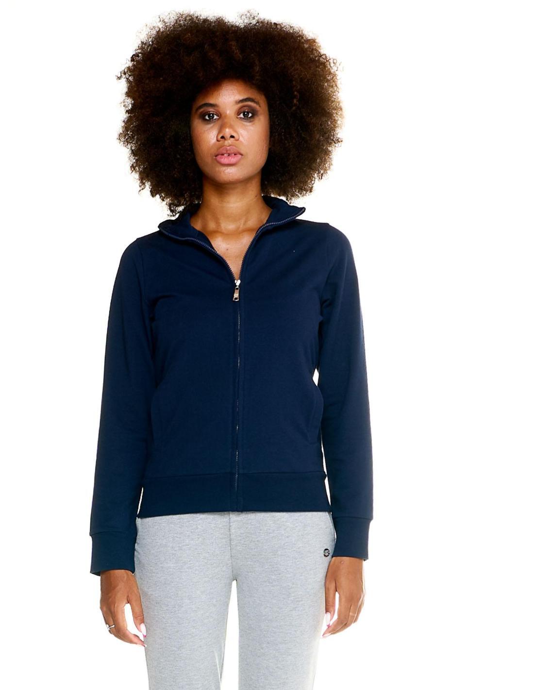 LEONE 1947 APPAREL Felpa Leone donna full zip Basic