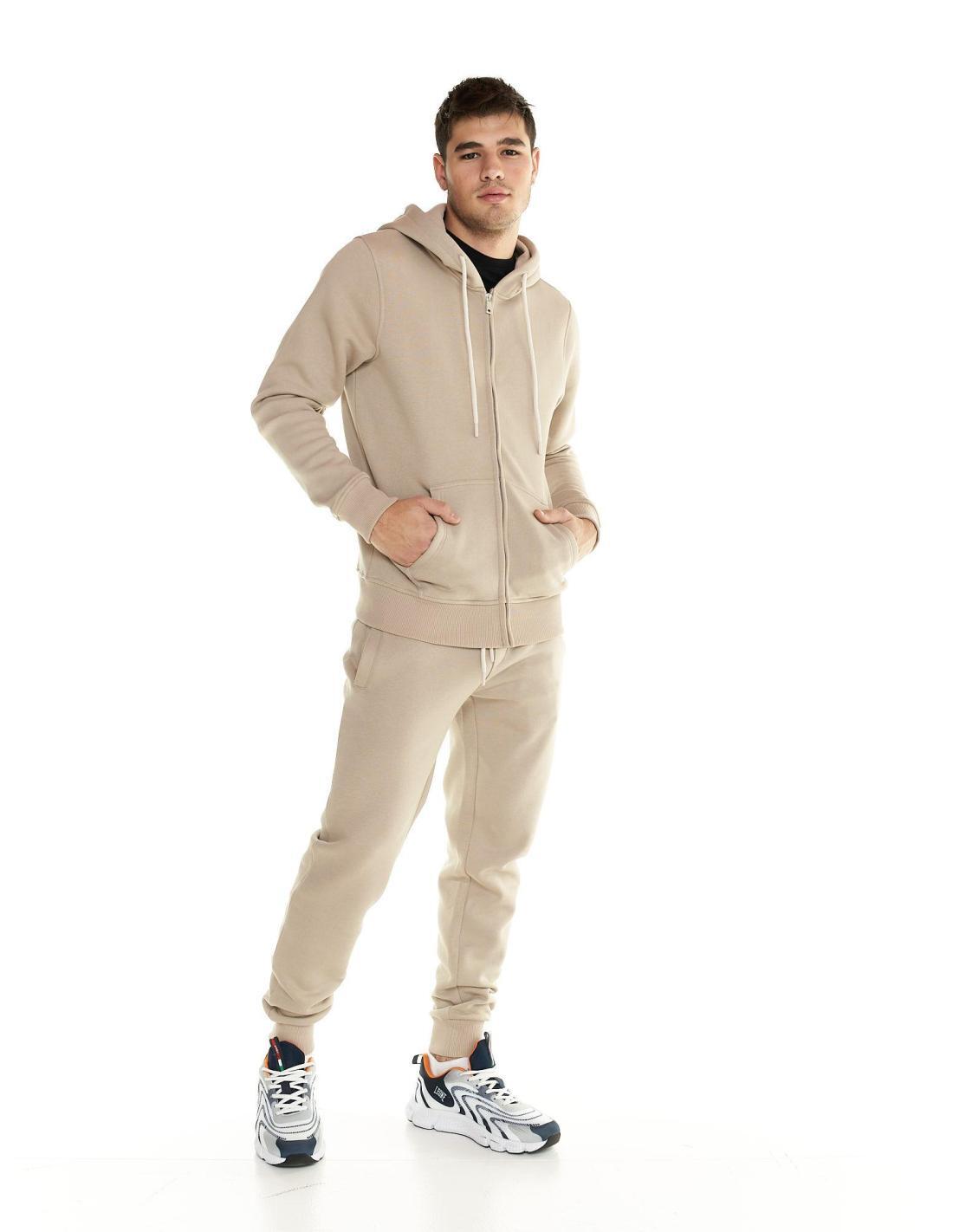 Sudadera de hombre con capucha y cremallera Leone Urban 2/6