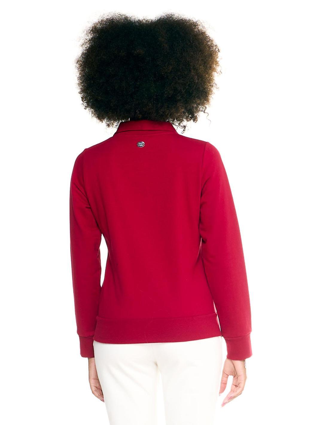 Sudadera de mujer con cremallera Leone Basic 4/6