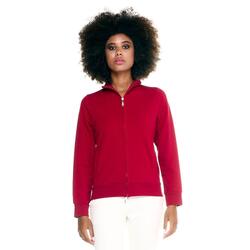 Sweat femme zippé Leone Basic