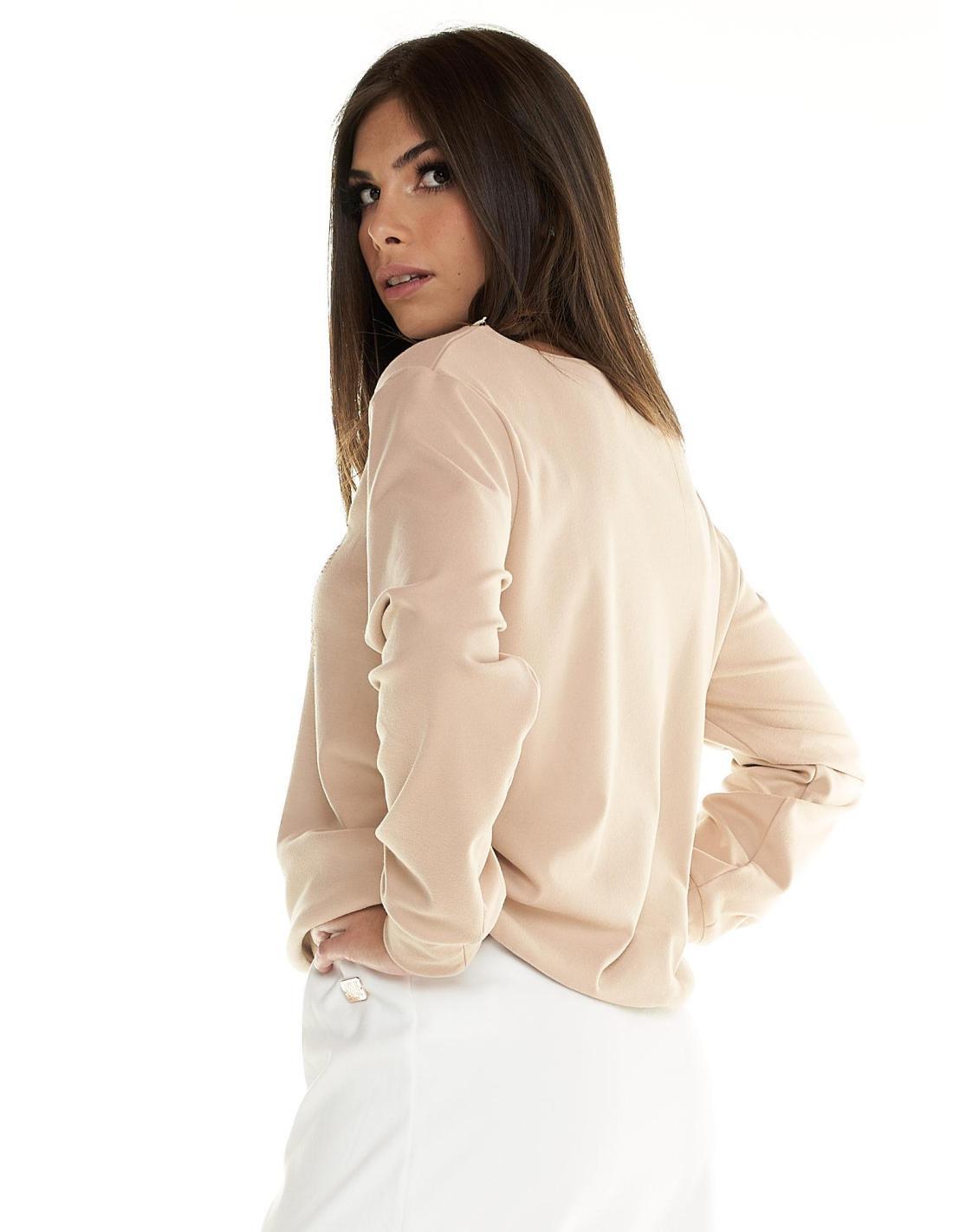 Sweatshirt met ronde hals voor dames Chic Boxing 5/6