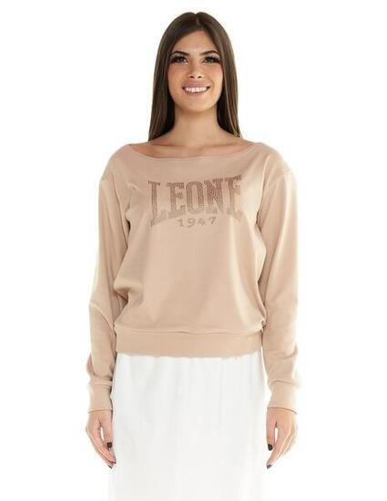 Pull col rond pour femme Leone Winter Chic Boxing